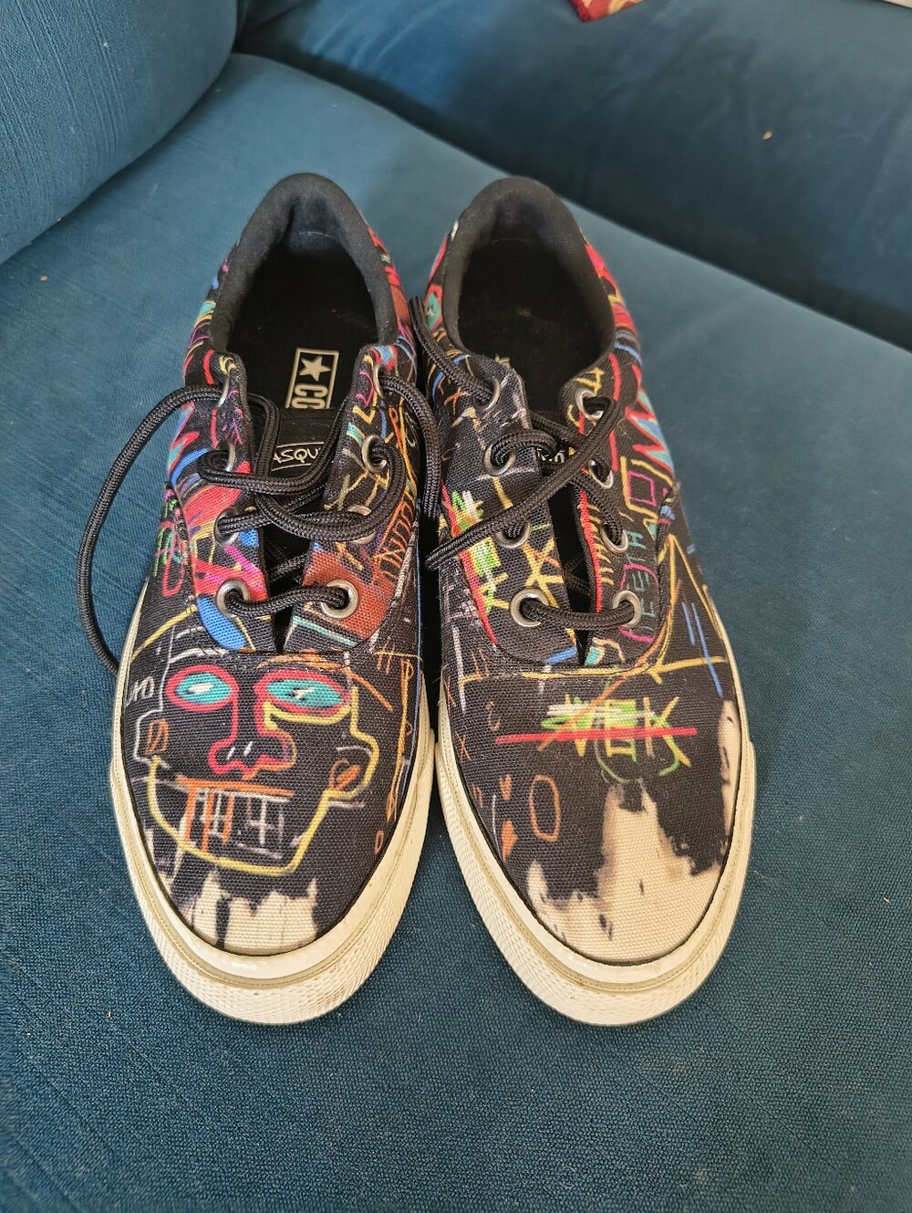 Jean-Michel Basquiat X Converse Sneakers 7.5 M